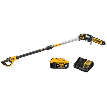 DEAL ZONE | Factory Reconditioned Dewalt 20V MAX XR Brushless Lithium-Ion Cordless Pole Saw Kit (4 Ah) - DCPS620M1R
