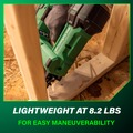 Framing Nailers | Metabo HPT NR1890DCAM 18V Lithium-Ion 30 Degree Cordless Paper Tape Framing Nailer Kit (4 Ah) image number 8