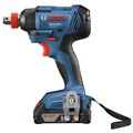  | Bosch GDX18V-1600B12 18V Freak Lithium-Ion 1/4 in. and 1/2 in. Cordless Two-In-One Bit/Socket Impact Driver Kit (2 Ah) image number 2
