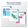 July Member-Exclusive Offer Save 10% off on One Item | Avery 72262 Corner Lock Letter Size Document Sleeves - Assorted Colors (6/Pack) image number 4