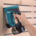 Pneumatic Crown Staplers | Makita XTS01 18V LXT 3.0 Ah Lithium-Ion 3/8 in. Crown Stapler Kit image number 1
