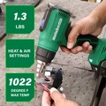 Heat Guns | Metabo HPT RH18DAQ4M 18V MultiVolt Lithium-Ion Cordless Compact Heat Gun (Tool Only) image number 3