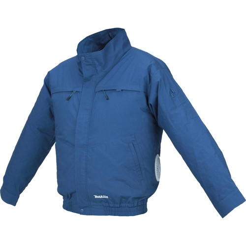 Heated Jackets | Makita DFJ304ZXL 18V LXT Li-Ion Cotton Fan Jacket (Jacket Only) - XL image number 0