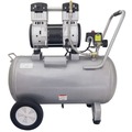 Portable Air Compressors | California Air Tools CAT-15020C-22060 2 HP 15 Gallon 220V 60 Hz Ultra Quiet and Oil-Free Wheelbarrow Air Compressor image number 2