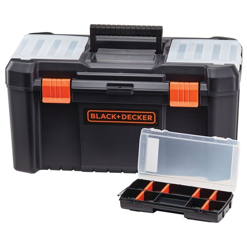 Black & Decker 10-Compartment 16 in. Toolbox and Organizer