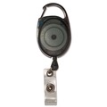  | Advantus 75551 30 in. Extension Carabiner-Style Retractable ID Card Reel - Smoke (12/Pack) image number 2