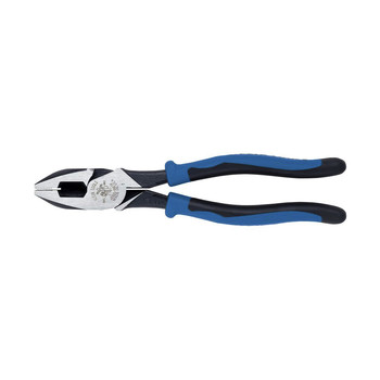 PLIERS | Klein Tools 9 in. Fish Tape Pulling, Lineman's Pliers - Light Blue/Black - J2000-9NETP