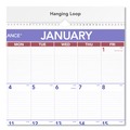 July Member-Exclusive Offer Save 10% off on One Item | AT-A-GLANCE PM4-28 12-Month (Jan to Dec): 2026 20 in. x 30 in. Monthly Wall Calendar with Ruled Daily Blocks - White Sheets image number 2