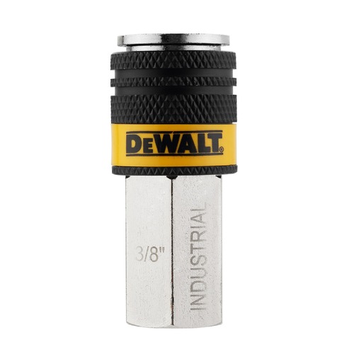 Air Chisels | Dewalt DXCM036-0240 3/8 in. FNPT x 3/8 in. Body Industrial Coupler image number 0