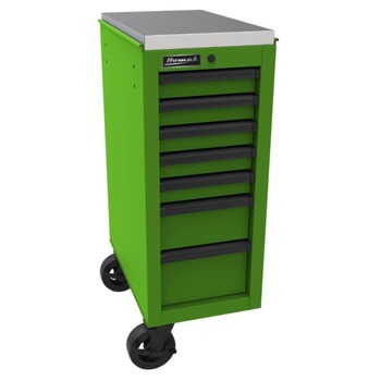 PRODUCTS | Homak RS Pro 14.5 in. 7-Drawer Side Cabinet - Lime Green - LG08014070