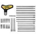 Ratchets | Dewalt DWHT70265 31 Piece Ratcheting T Handle Hex Key Set image number 1