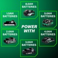 Brad Nailers | Metabo HPT NT1850DGM 18V MultiVolt Lithium-Ion 18-Gauge Compact Cordless Brad Nailer Kit (2.0 Ah) image number 9