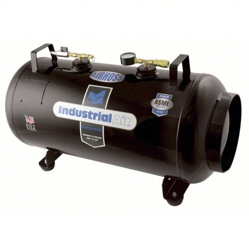 Air Tanks | Industrial Air IT20ASME 20 Gallon ASME Certified Vertical/Horizontal Air Receiver Tank image number 0