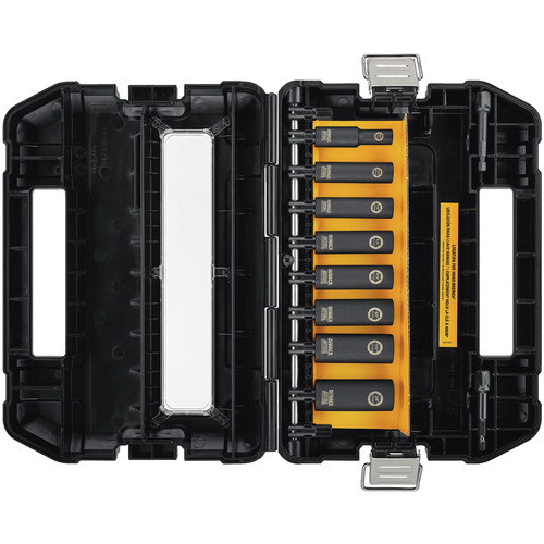 Socket Sets | Dewalt DW22838 10 Pc 3/8 in. Drive Impact Ready Socket Set image number 0