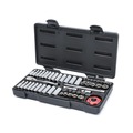 Socket Sets | GearWrench 80300 51-Piece 6-Point SAE/Metric 1/4 in. Drive Socket Set image number 1