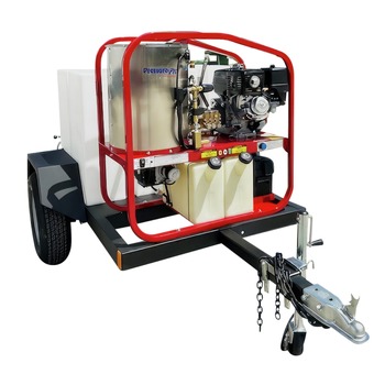 PRESSURE WASHERS AND ACCESSORIES | Pressure-Pro Dirt Laser Series 4000 PSI 3.5 GPM Direct Drive AR Pump 389cc GX390 Honda Hot Water Gas Pressure Washer - T185SKH/SK30005VH