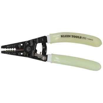 CUTTING TOOLS | Klein Tools 7.4 in. High-Visibility Wire Stripper Cutter - 11055GLW