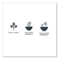  | WNA EPS003 7 in. EcoSense Renewable Plant Starch Cutlery Spoon (50/Pack) image number 5