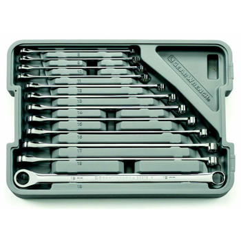 HAND TOOLS | GearWrench 12-Piece 12-Point Metric XL GearBox Double Box Ratcheting Wrench Set - 85988