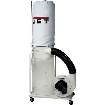 DUST MANAGEMENT | JET DC-1100VX-5M Vortex 115V/230V 1.5HP Single-Phase Dust Collector 5-Micron Bag Filter Kit - JT9-708658K