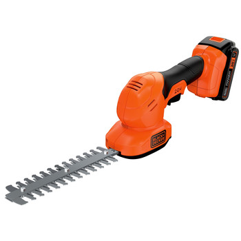 HEDGE TRIMMERS | Black & Decker 20V MAX Lithium-Ion 3/8 in. Cordless Shear Shrubber Kit (1.5 Ah) - BCSS820C1