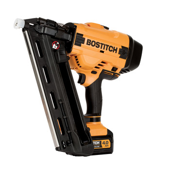 Factory Reconditioned Bostitch BCF28WWM1-R 20V MAX Lithium-Ion 28-Degree Wire Weld Framing Nailer Kit (4 Ah)