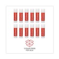  | Universal UNV75750 0.74 oz. Glue Stick - Clear (12/Pack) image number 3