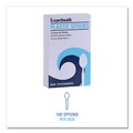  | Boardwalk BWK SPOONMWPS Mediumweight Polystyrene Teaspoons - White (100 /Box) image number 3