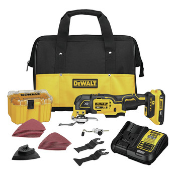 OSCILLATING TOOLS | Factory Reconditioned Dewalt 20V MAX XR Brushless Lithium-Ion 3-Speed Cordless Oscillating Multi-Tool Kit (2 Ah) - DCS356D1R