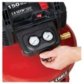  | Porter-Cable C2002-ECOM 0.8 HP 6 Gallon Oil-Free Pancake Air Compressor image number 2
