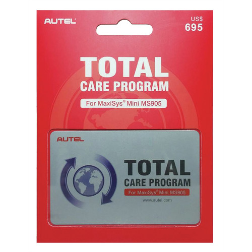 Code Readers | Autel MS905-1YRUPDATE MaxiSYS Mini MS905 1 Year Total Care Program Card image number 0