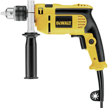 Dewalt 7 Amp Single Speed 1/2 in. Corded Hammer Drill Kit - DWE5010