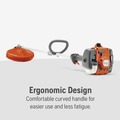 String Trimmers | Husqvarna 967628203 22-cc 122LK 17 in. 2-Cycle Straight Shaft Gas String Trimmer image number 3