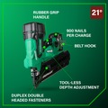  | Metabo HPT NR3675DDM 36V MultiVolt Lithium-Ion Cordless Forming Nailer Kit (2.5 Ah/5 Ah) image number 5