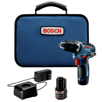 Factory Reconditioned Bosch 12V Max EC Brushless Lithium-Ion 3/8 in. Cordless Drill Driver Kit (2 Ah) - GSR12V-300B22-RT
