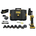 Save 10% off one item | Dewalt DCE600D1K2 20V MAX Lithium-Ion Cordless Hydraulic Knockout Tool Kit with 1/2 in. - 2 in. Punches and Dies (2 Ah) image number 0
