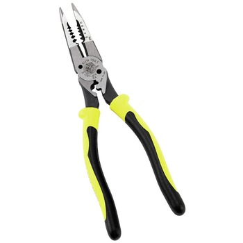 CRIMPERS | Klein Tools 8.5 in. All-Purpose Needle Nose Pliers with Crimper - J207-8CR