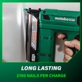 Specialty Nailers | Metabo HPT NP1835DAM 18V MultiVolt Lithium-Ion 23-Gauge Cordless Pin Nailer Kit (2 Ah) image number 5