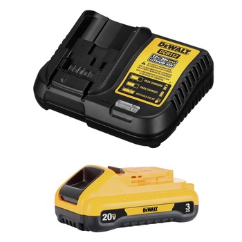DEWALT FLEXVOLT ADVANTAGE | Dewalt DCB230C 20V MAX 3 Ah Lithium-Ion Compact Battery and Charger Starter Kit