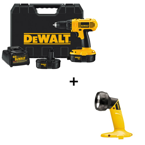 Dewalt drill and flashlight combo new arrivals