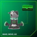 Fixed Base Routers | Metabo HPT M12VCM 2-1/4 HP Variable Speed Fixed Base Router image number 9