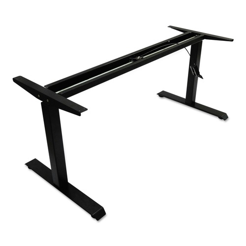 July Member-Exclusive Offer Save 10% off on One Item | Alera ALEHTPN1B 59.06 in. x 28.35 in. x 26.18 in. to 39.57 in. AdaptivErgo Sit-Stand Pneumatic Height-Adjustable Table Base - Black image number 0
