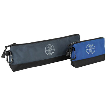 CASES AND BAGS | Klein Tools 2-Piece 7 in. and 14 in. Stand-up Zipper Bags Set - 55559