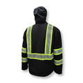 Jackets | Dewalt DRW11-1ZGR-L Ripstop Lightweight Type O Class 1 Rain Jacket - Large image number 1