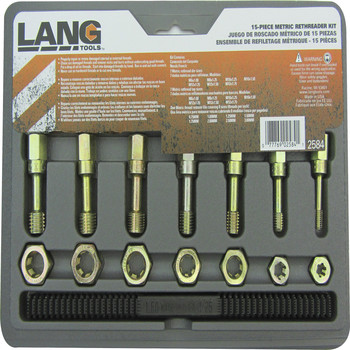 PRODUCTS | Kastar 15-Piece Master Metric Thread Restorer Set - 2584