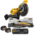 Miter Saws | Factory Reconditioned Dewalt DHS790T2R 120V MAX FlexVolt Cordless Lithium-Ion 12 in. Sliding Compound Miter Saw Kit with Batteries image number 0