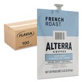 On Sale | FLAVIA 48010 0.32 oz. Pouch Alterra Coffee Freshpack - French Roast (100/Carton) image number 0