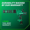 Caulk and Adhesive Guns | Metabo HPT AC18DAQ4M 18V MultiVolt Lithium-Ion Cordless Caulking Gun (Tool Only) image number 11