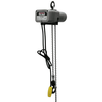 HOISTS | JET JSH-275-10 115V JSH Series 16 Speed 1/8 Ton 10 ft. Lift 1-Phase Electric Chain Hoist - JT9-110100