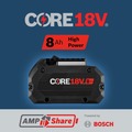 Batteries | Bosch GBA18V80-2PK 2-Piece CORE18V PROFACTOR 8 Ah Lithium-Ion Performance Batteries image number 6
